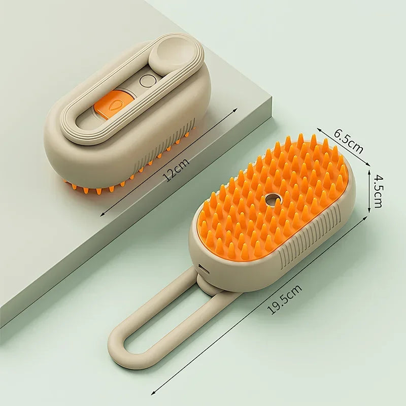 Incrível Escova de vapor elétrica para Pets